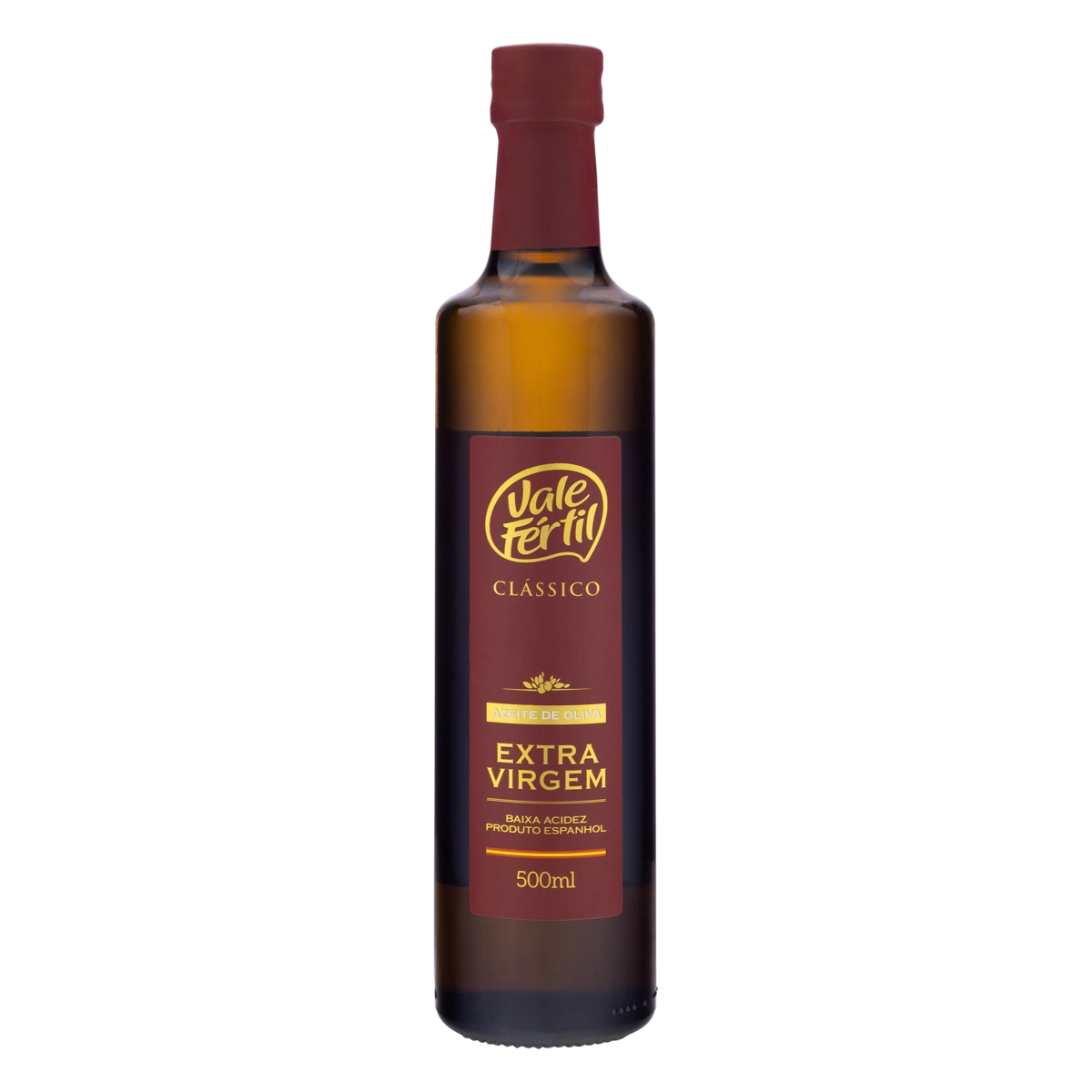 Azeite De Oliva Extra Virgem Espanhol Clássico Vale Fértil Vidro 500ml