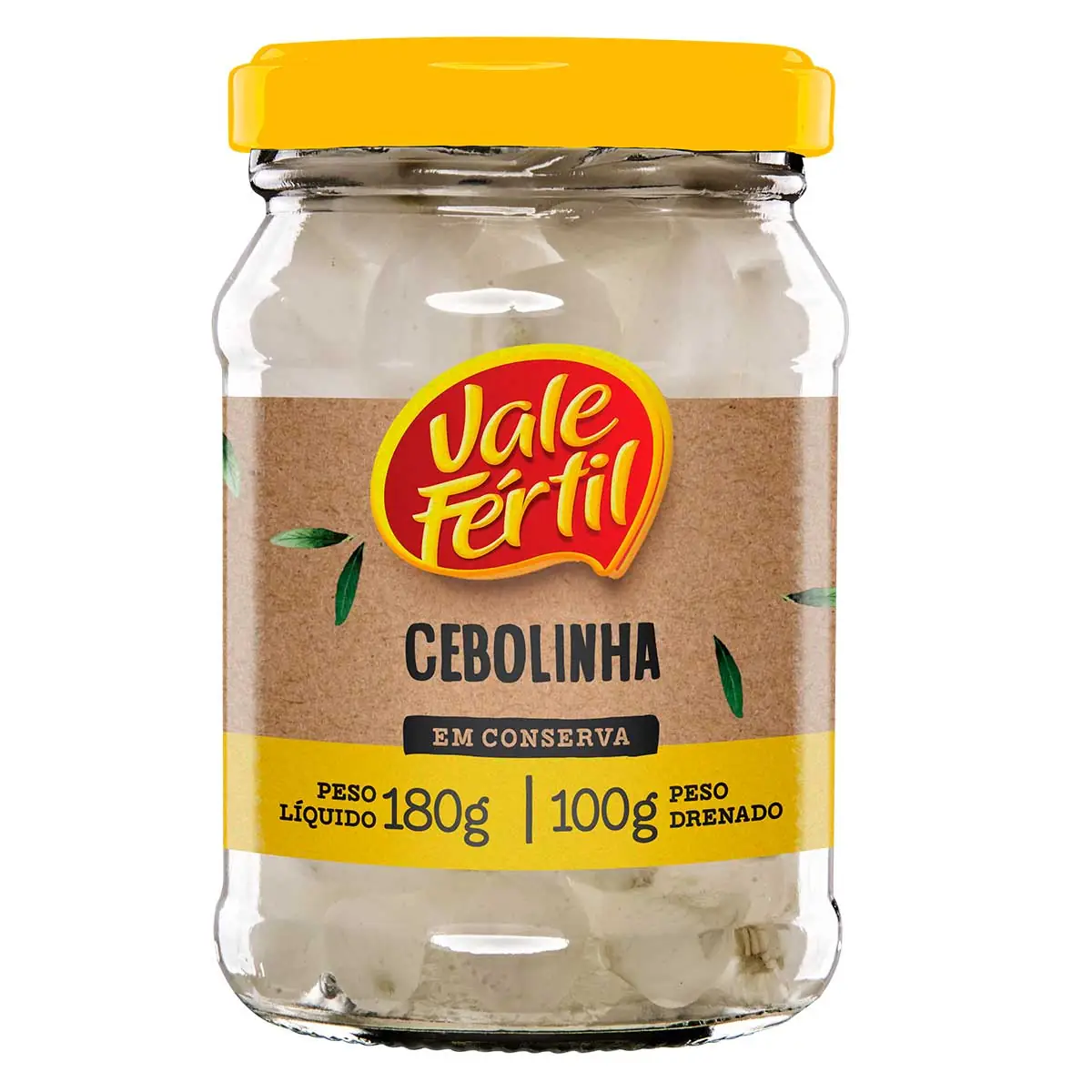 Cebolinha Em Conserva Vale Fértil Vidro 100g