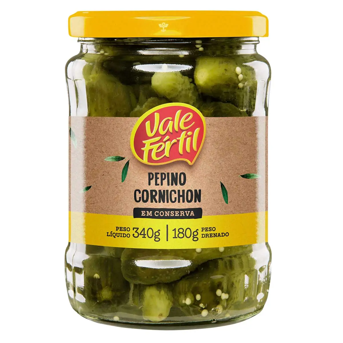 Pepino Cornichon Vale Fértil 180g
