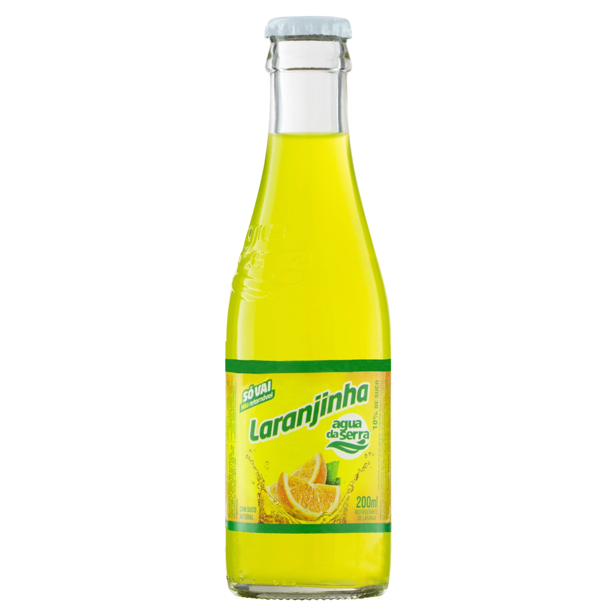 Refrigerante Laranjinha água Da Serra Garrafa 200ml