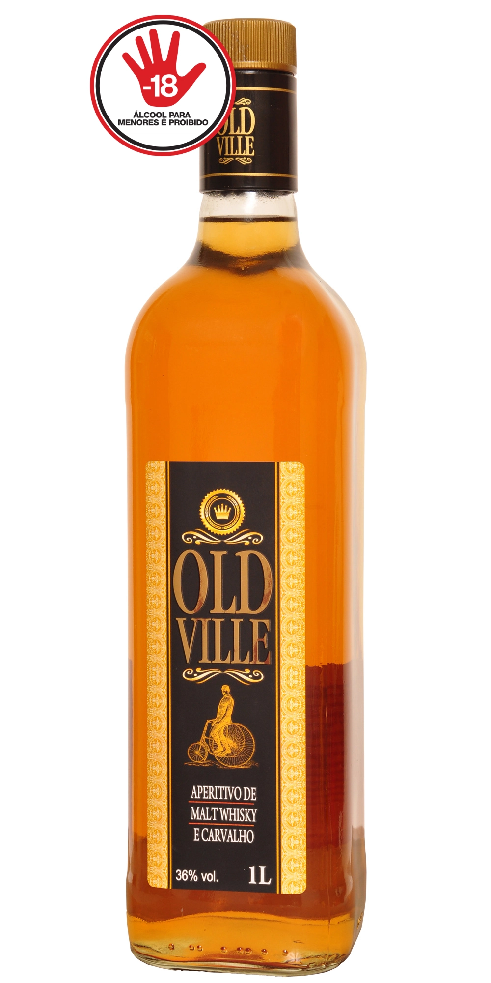 Coquetel - Whisky OLD VILLE 1 Litro