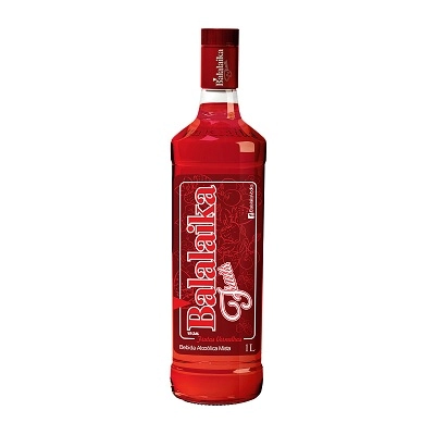 Vodka Balalaika Fruits Frutas Vermelhas 1lt