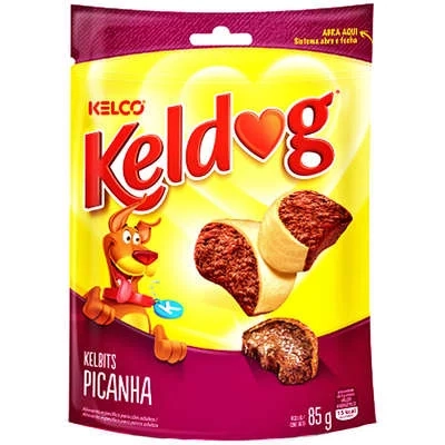 Snack para Cães Kelbits Sabor Picanha KELDOG 85g
