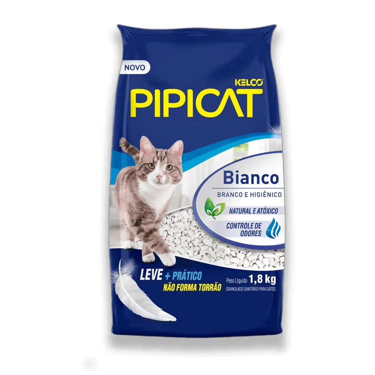 Granulado Sanitário KELCO Pipicat Bianco 1,8kg