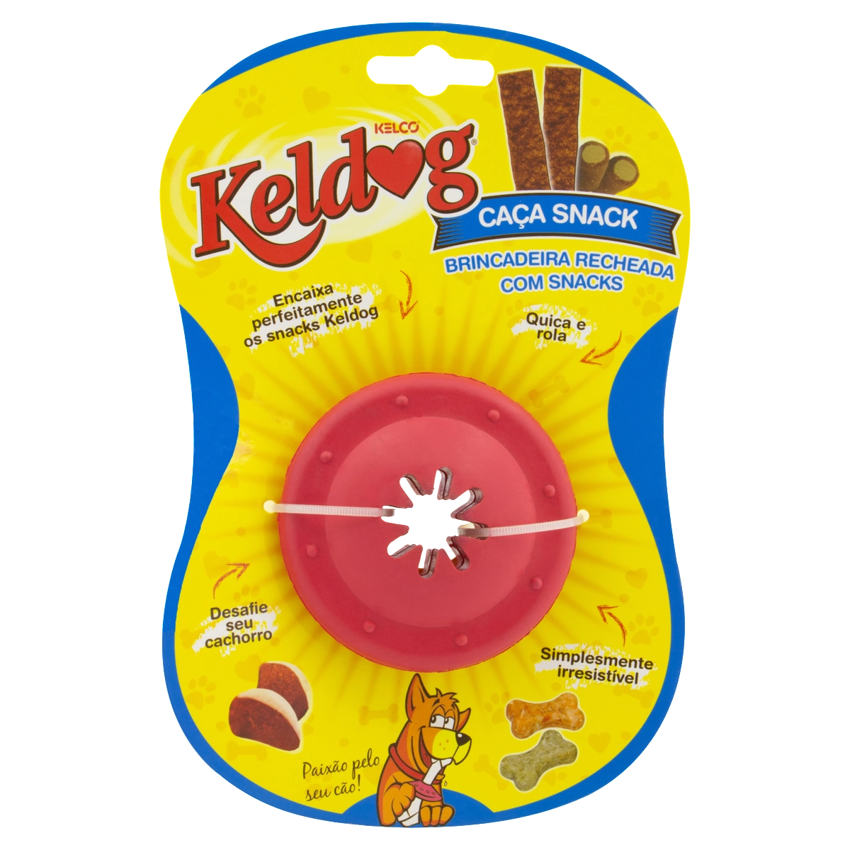 Brinquedo Caça Snack Keldog 7cm