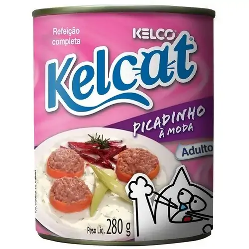Alim.kelcat 280gr Picadinho A Moda