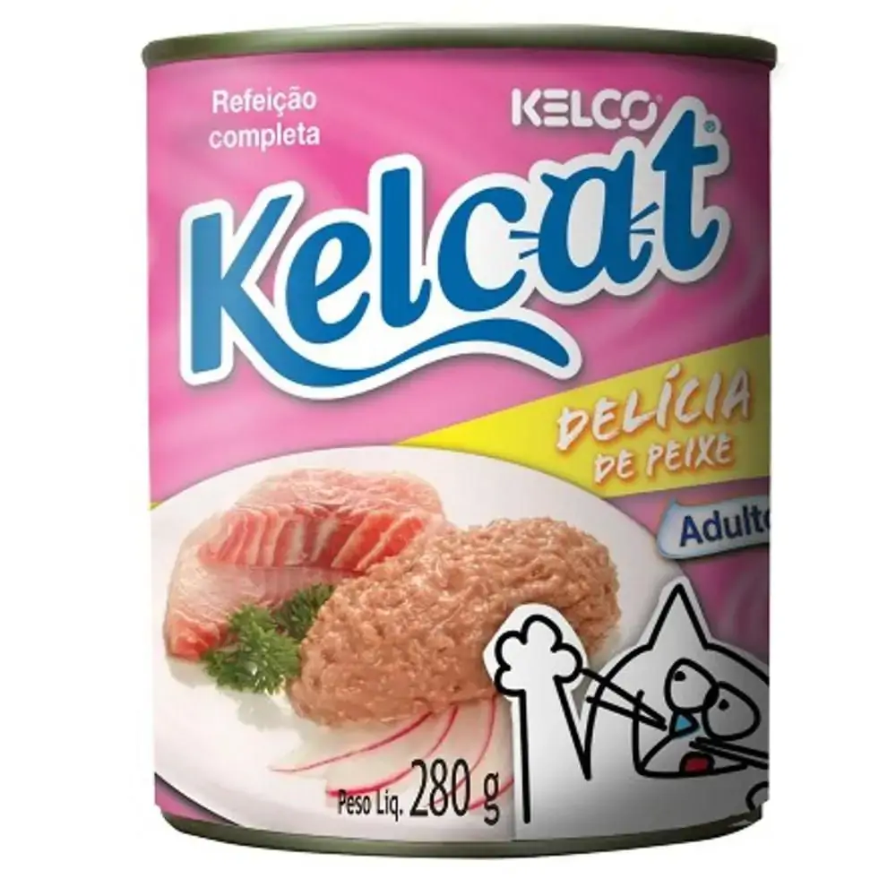 Alim.kelcat 280gr Delicia De Peixe