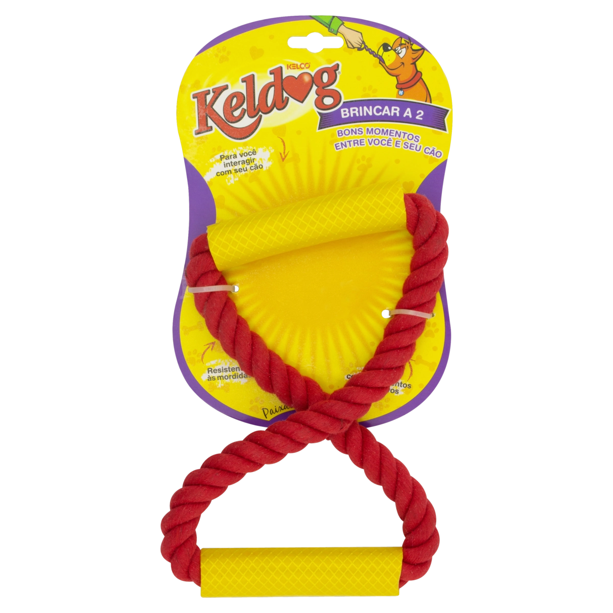 Brinquedo Brincar A 2 Corda Keldog
