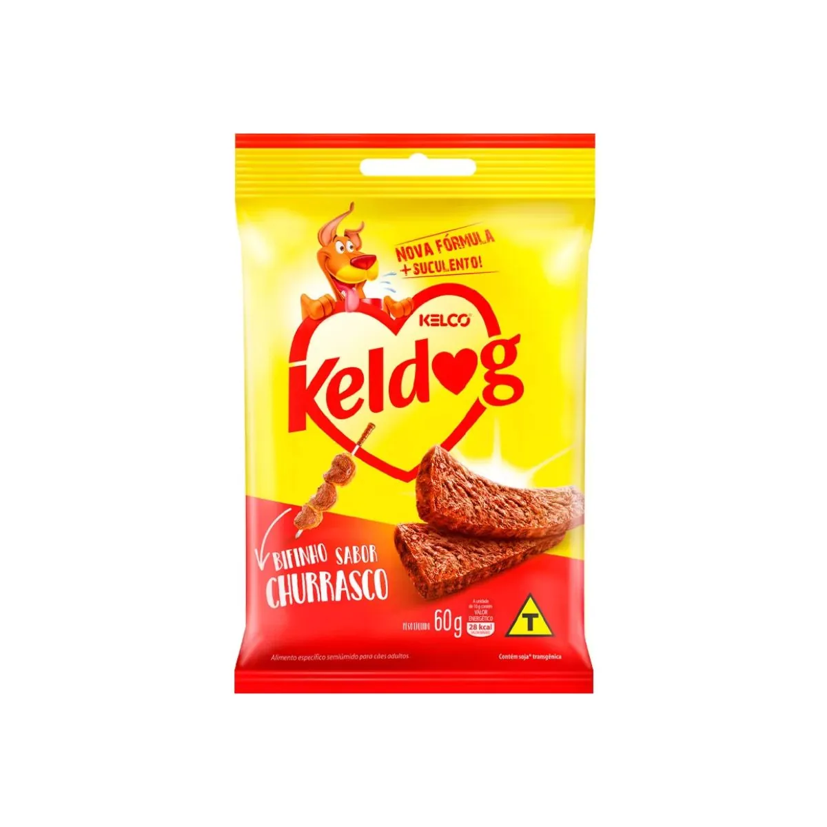 Bifinho KELDOG Sabor Churrasco Pacote 60g