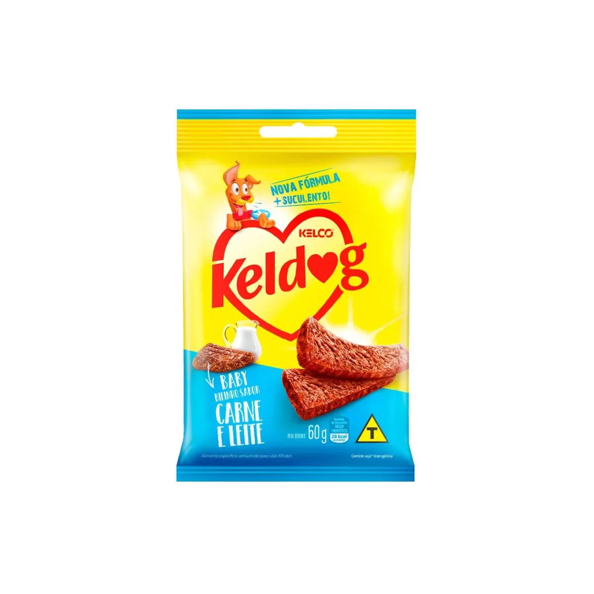 Bifinho Baby KELDOG Sabor Carne E Leite Pacote 60g