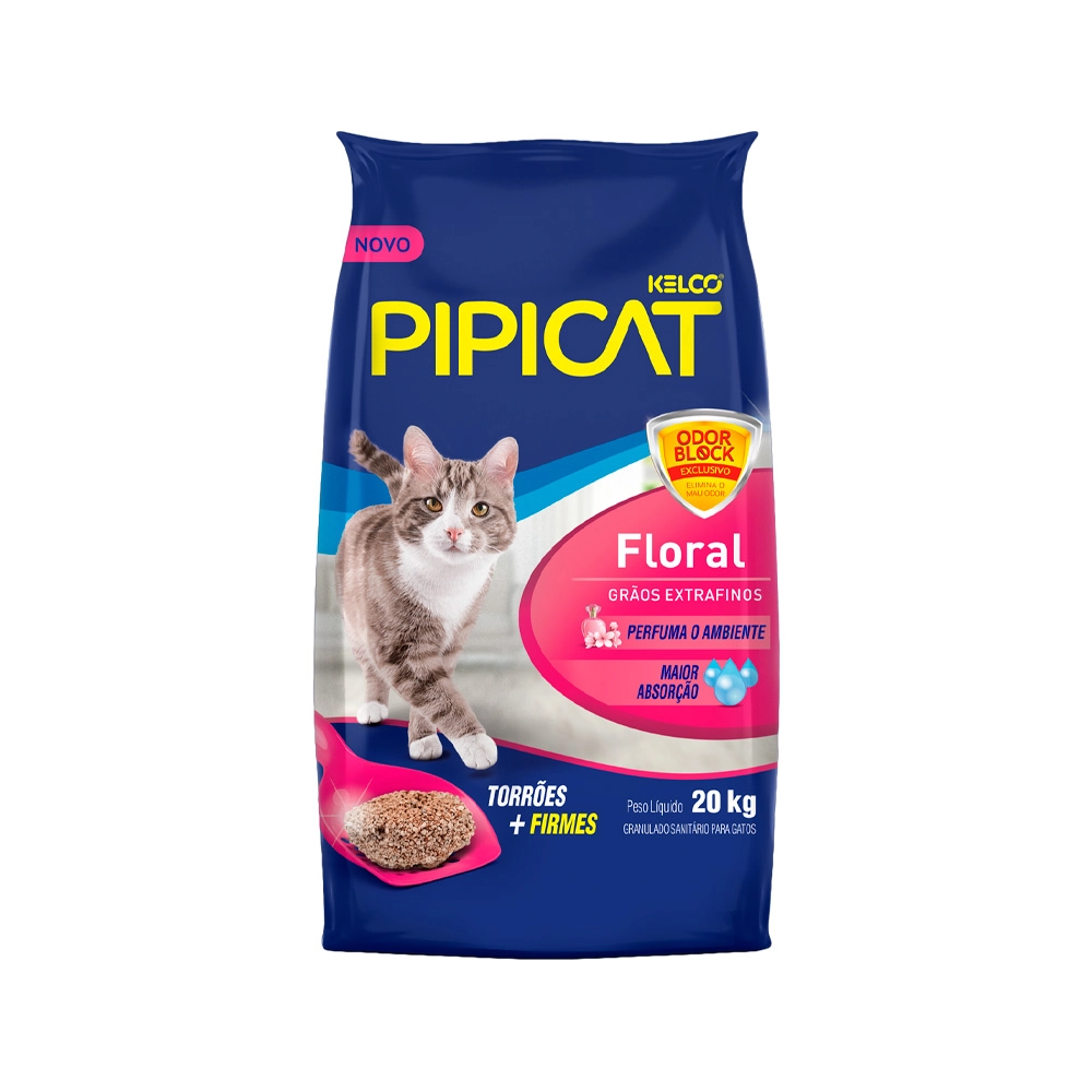 Pipicat Areia Floral 20kg