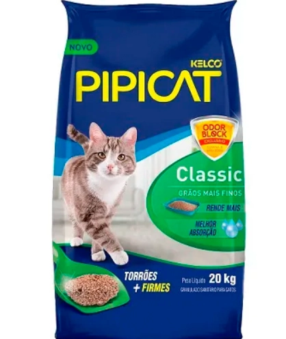 Pipicat Areia Classic 20 Kg