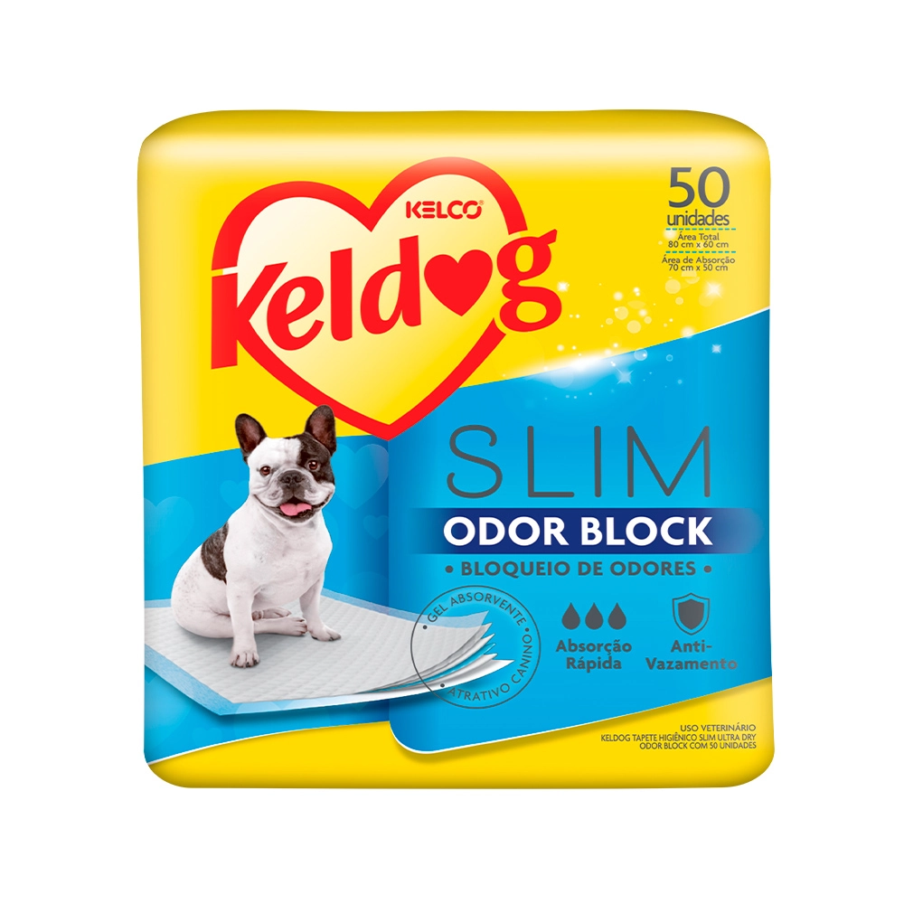 Keldog Tapete Slim Odor Block80x60 C/50un