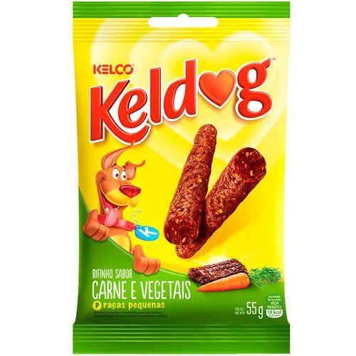 Keldog Bifinho Cenoura, Ervilha E Batata Doce Sl 55g