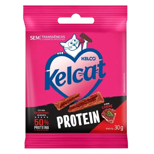 Stick Para Gatos Kelcat Protein Carne 30g