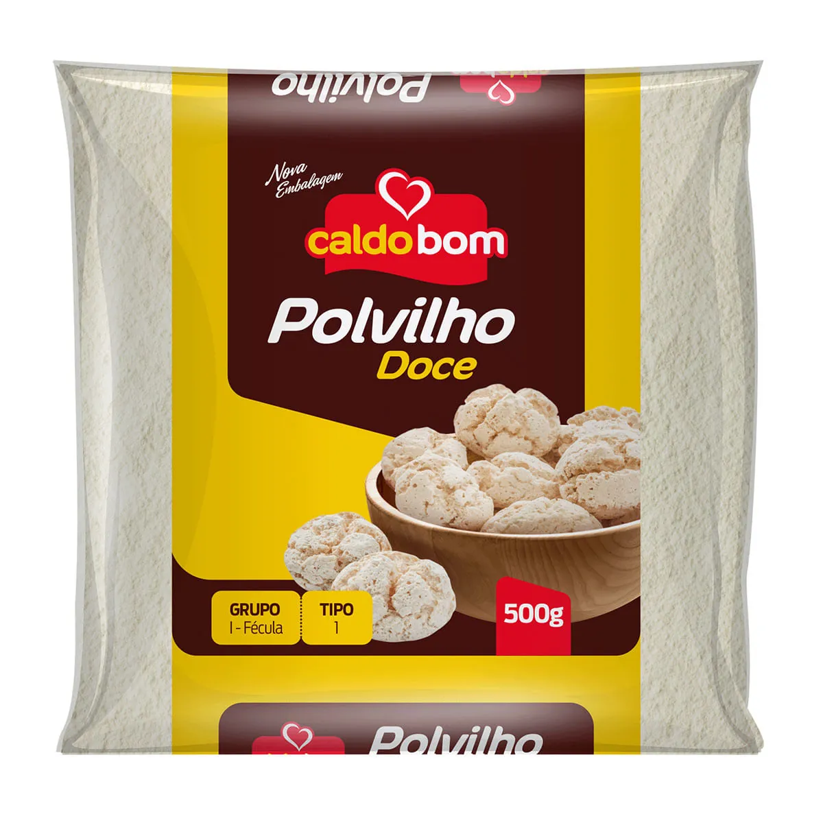 Polvilho Doce Caldo Bom Pacote 500g