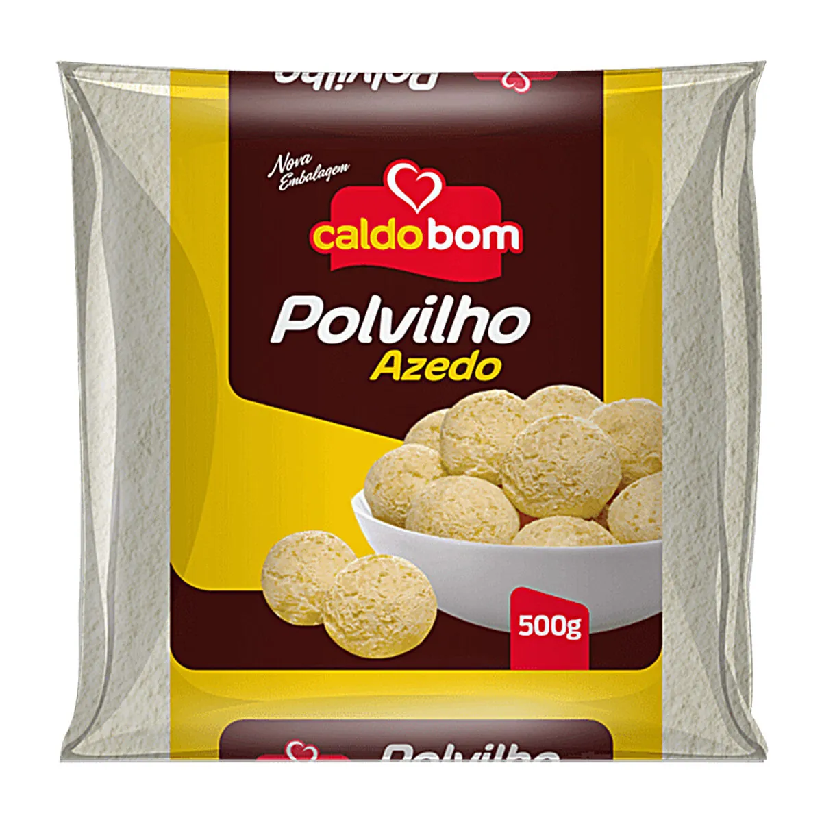 Polvilho Azedo Caldo Bom Pacote 500g