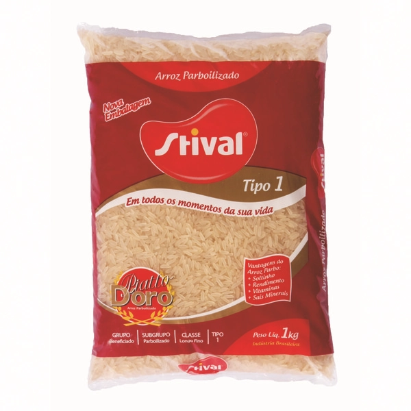 Stival Piatto Doro Parboilizado Tipo 1 Pacote