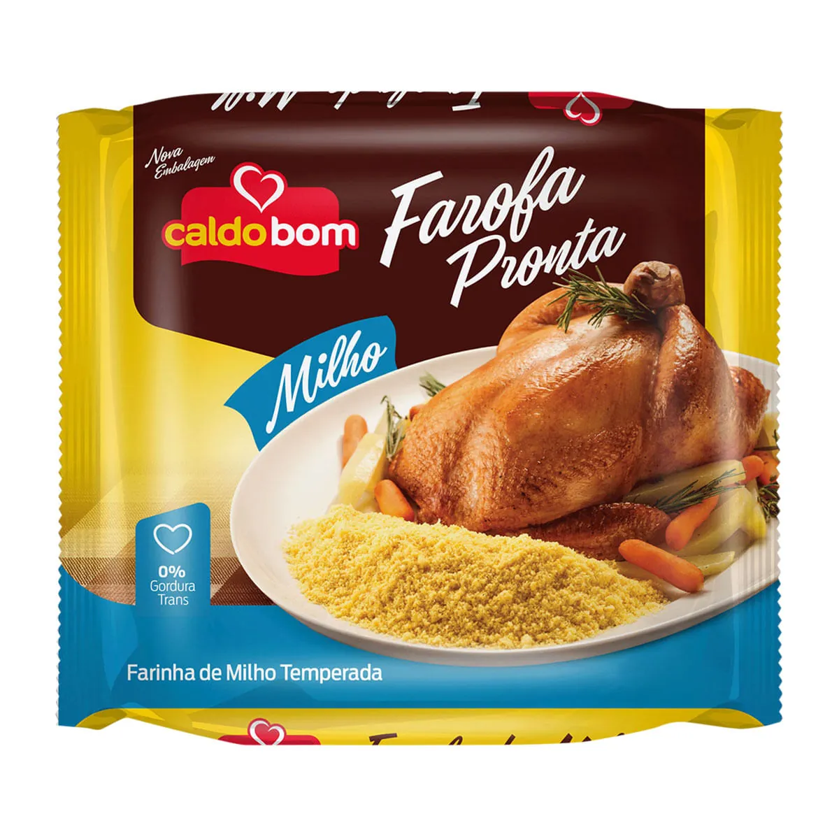 Farofa De Milho Caldo Bom Pacote 500g