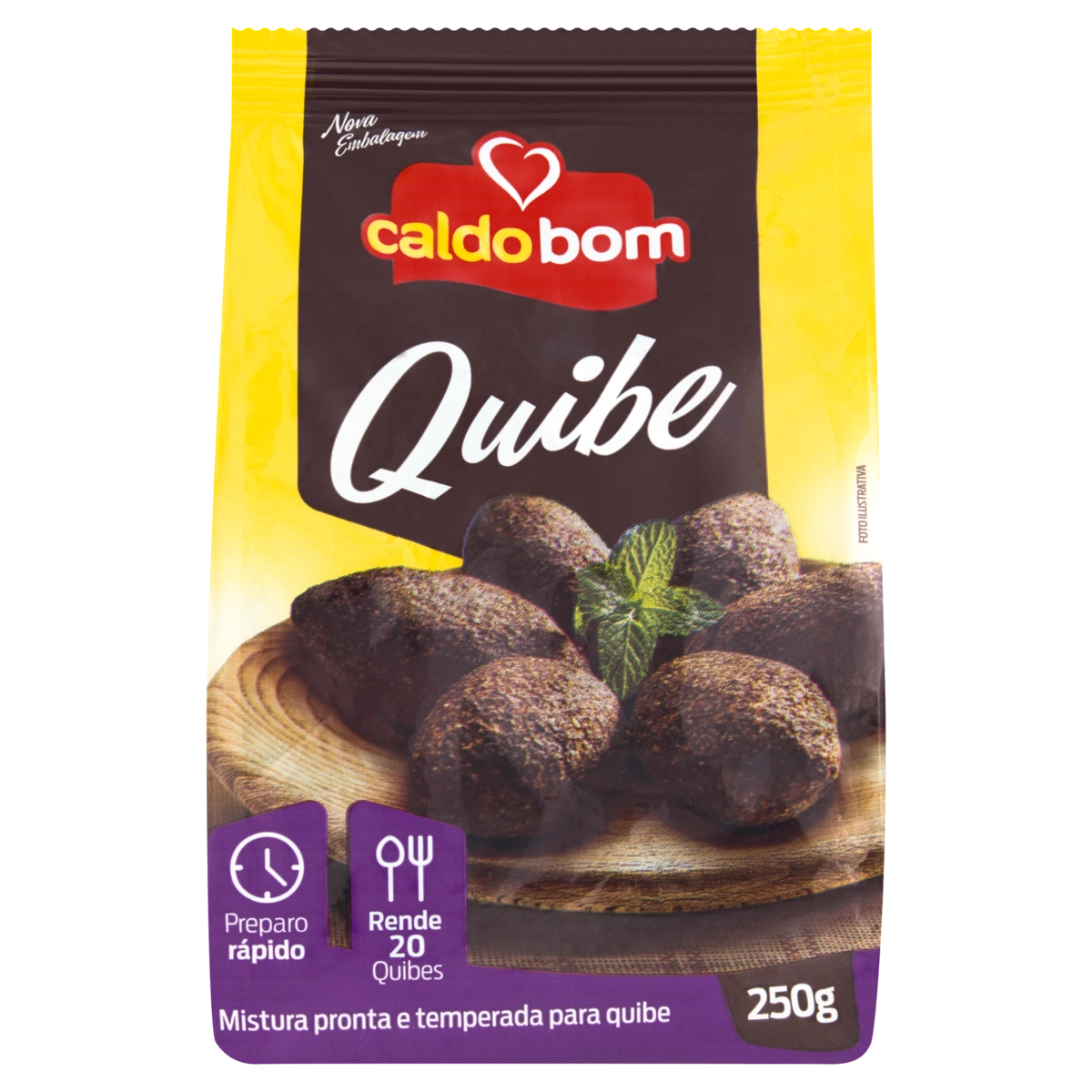 Mistura Para Quibe Caldo Bom Pacote 250g