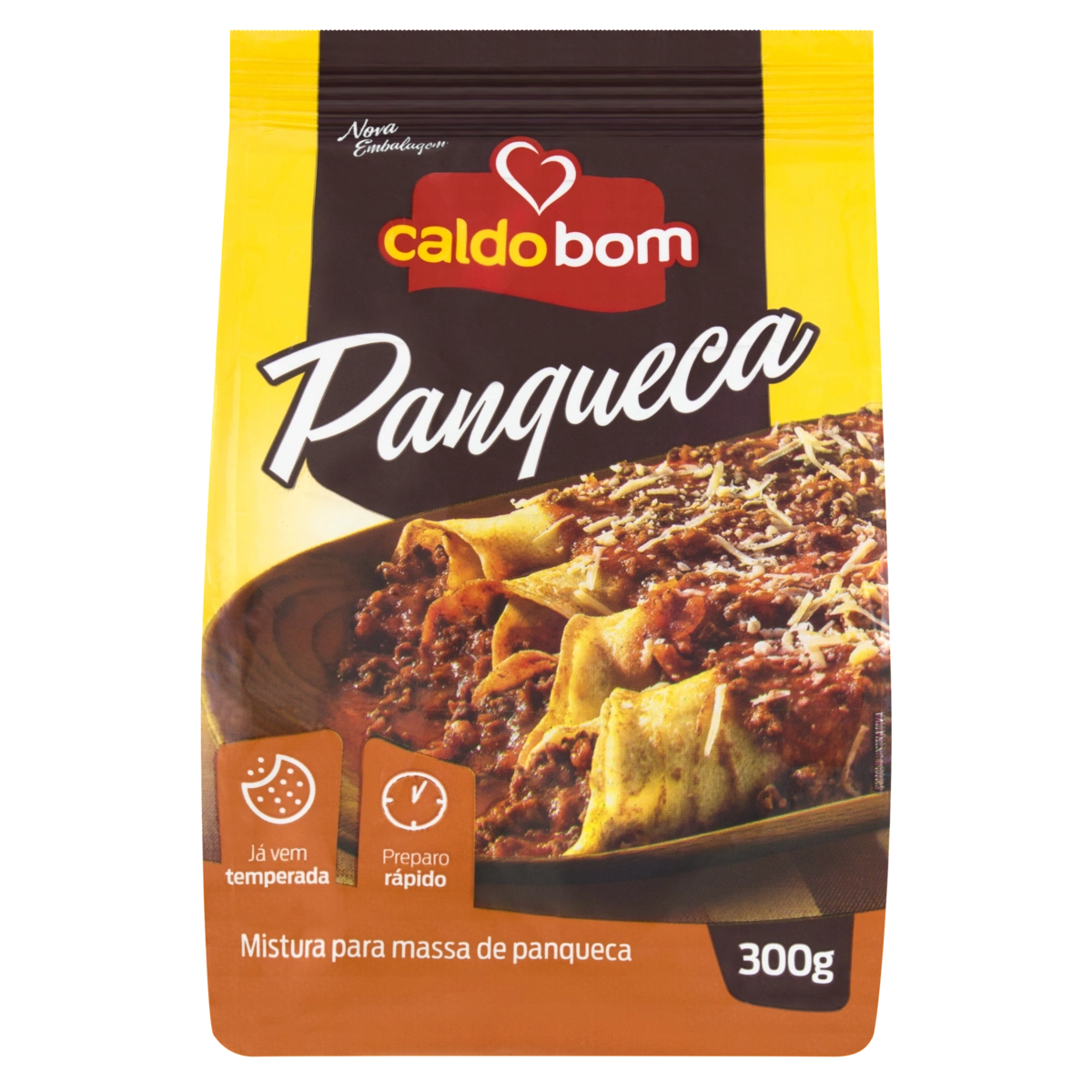 Mistura Para Panqueca Caldo Bom Pacote 300g