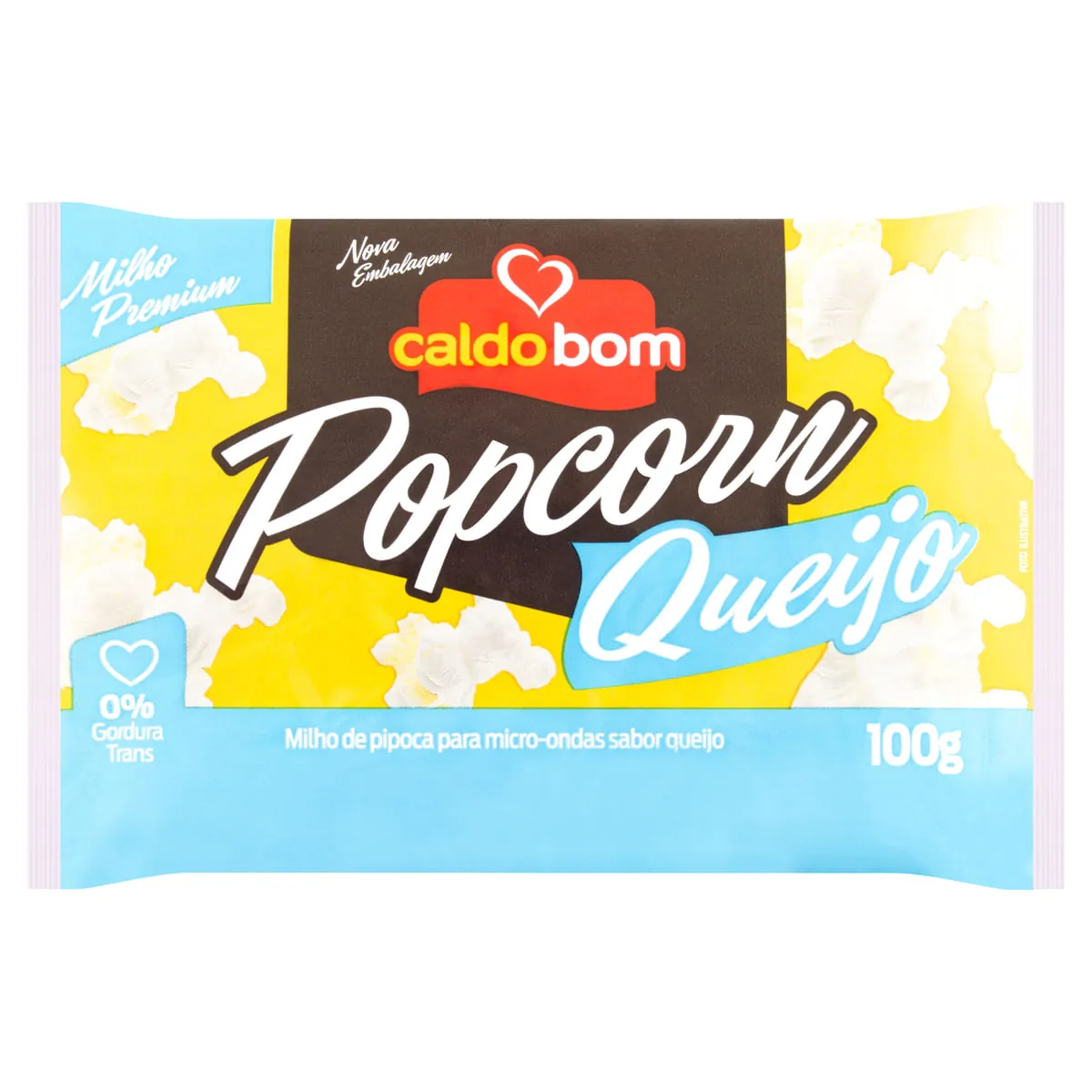 Pipoca para Micro-Ondas Queijo Caldo Bom 100 g