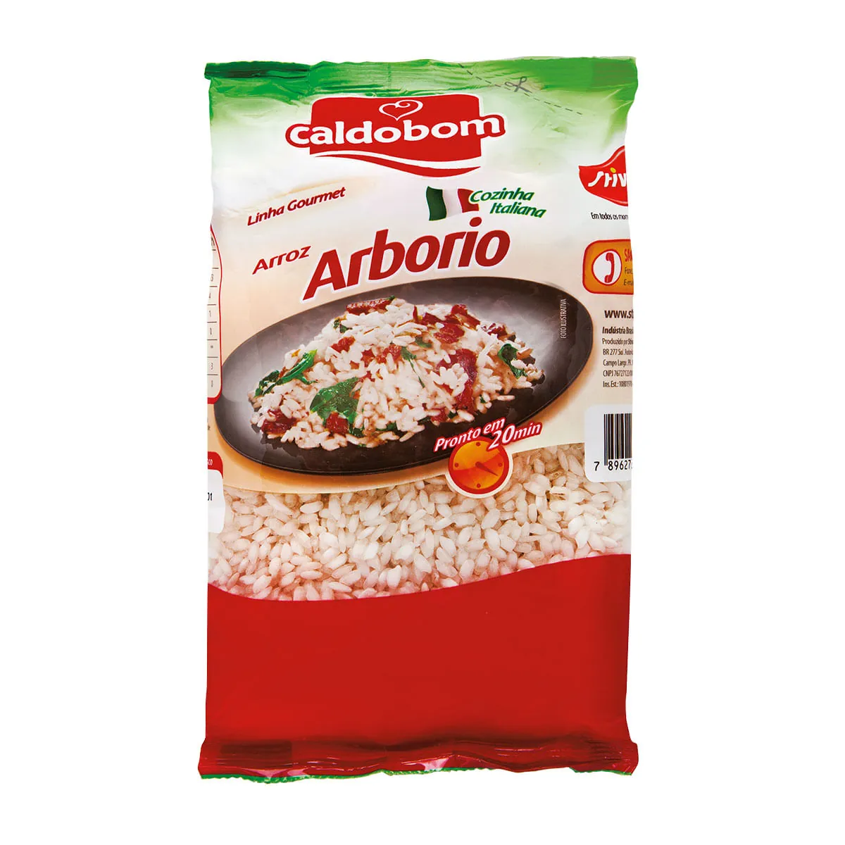 Arroz Arbório Tipo 1 Caldo Bom Seleção Especial Pacote 500g