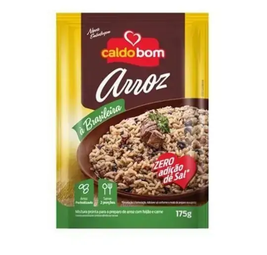 Arroz Parmeggiana Caldo Bom