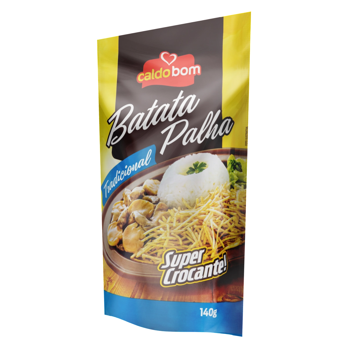 Batata Palha Tradicional Caldo Bom Sachê 140g