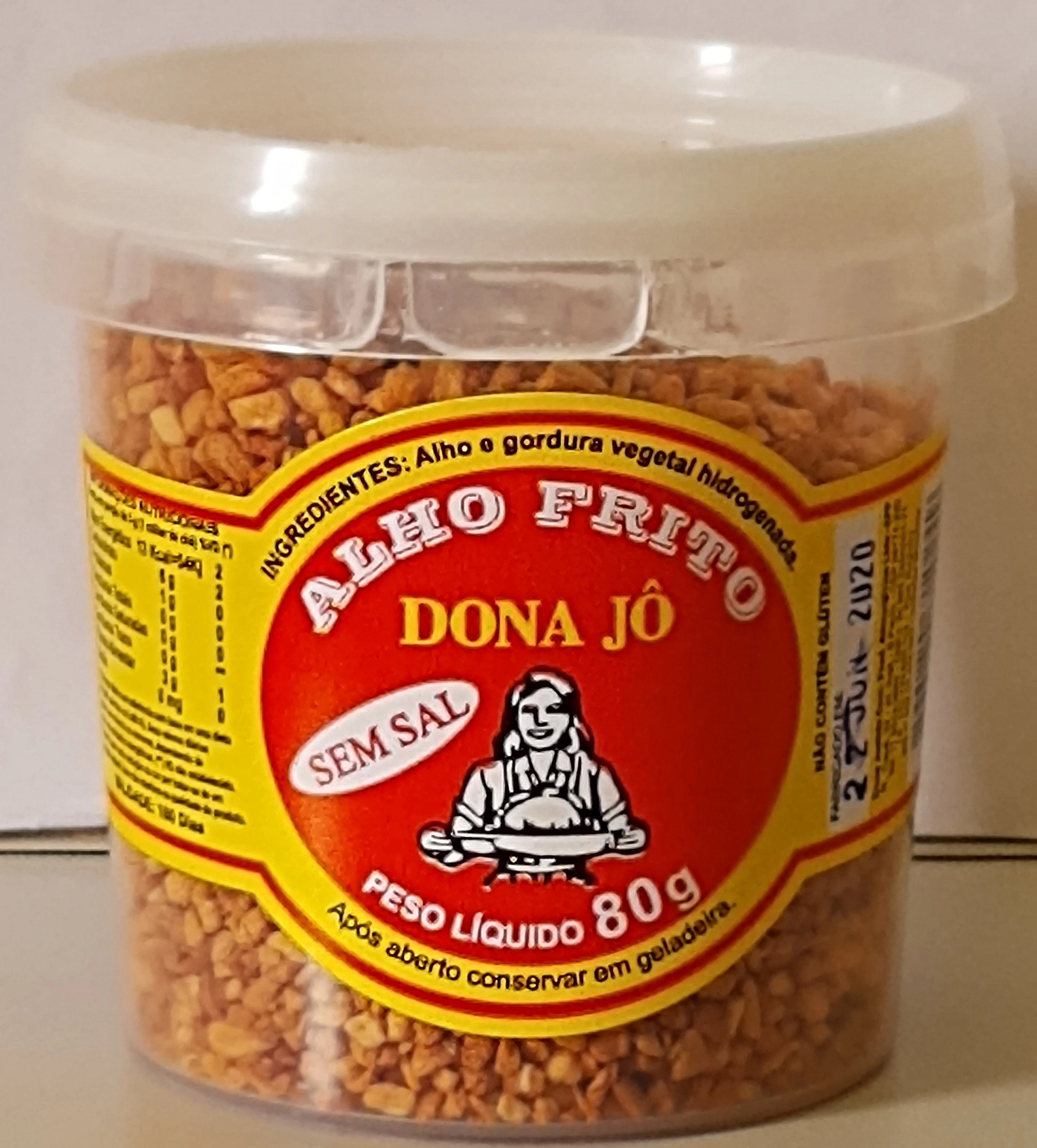 Alho Frito Dona Jo C/36