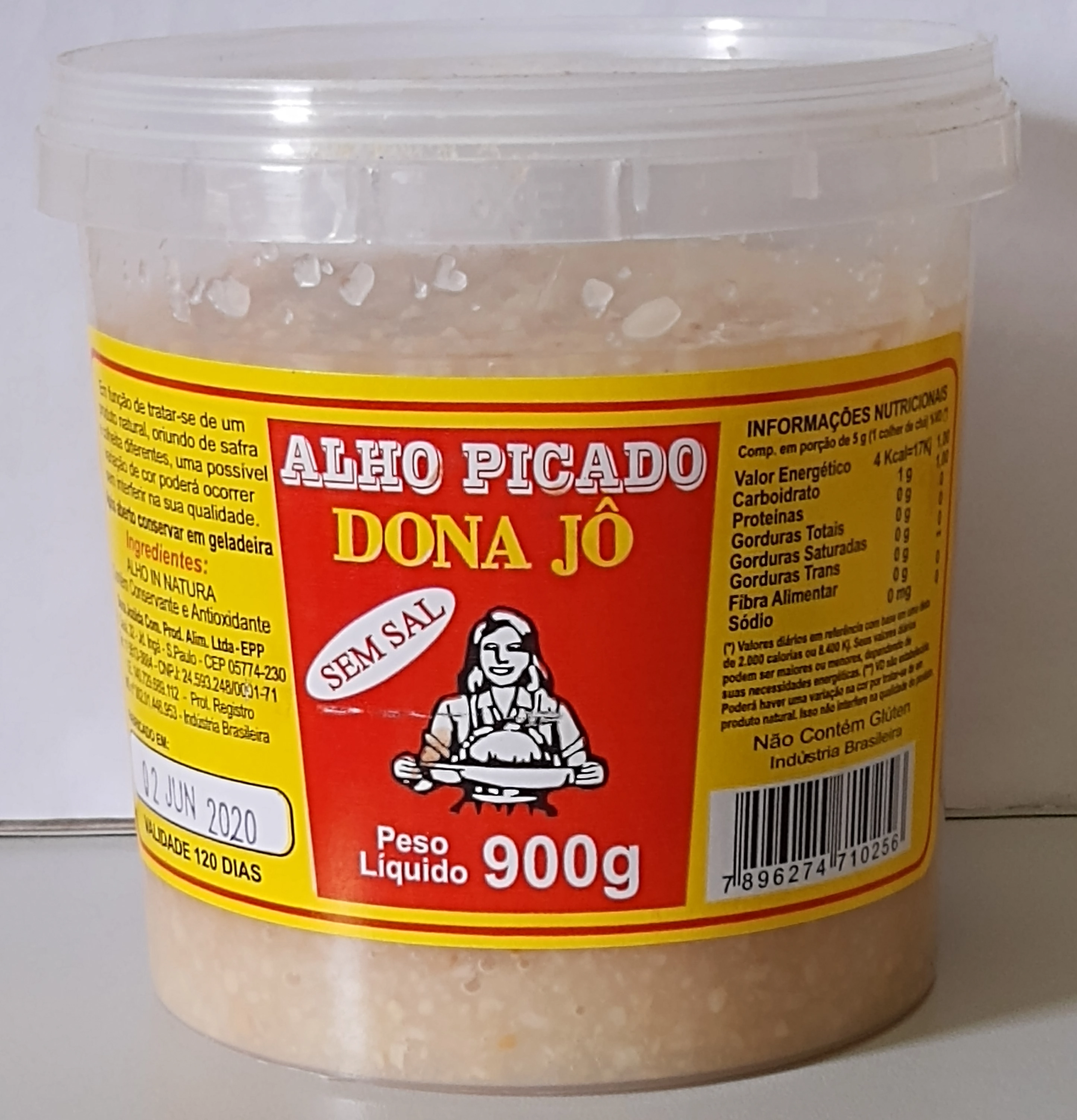 Alho Dona Jo Picado C/8