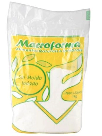 Sal Moido Iodado Macroforma 1kg
