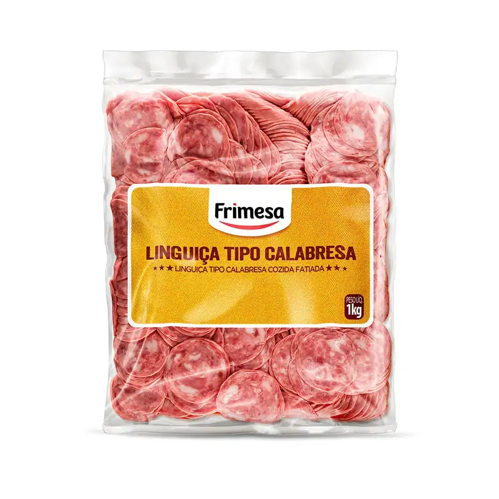 Linguiça Calabresa Fatiada Frimesa 1kg