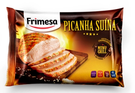 Picanha Suína Congelada Temperada Sem Osso Frimesa