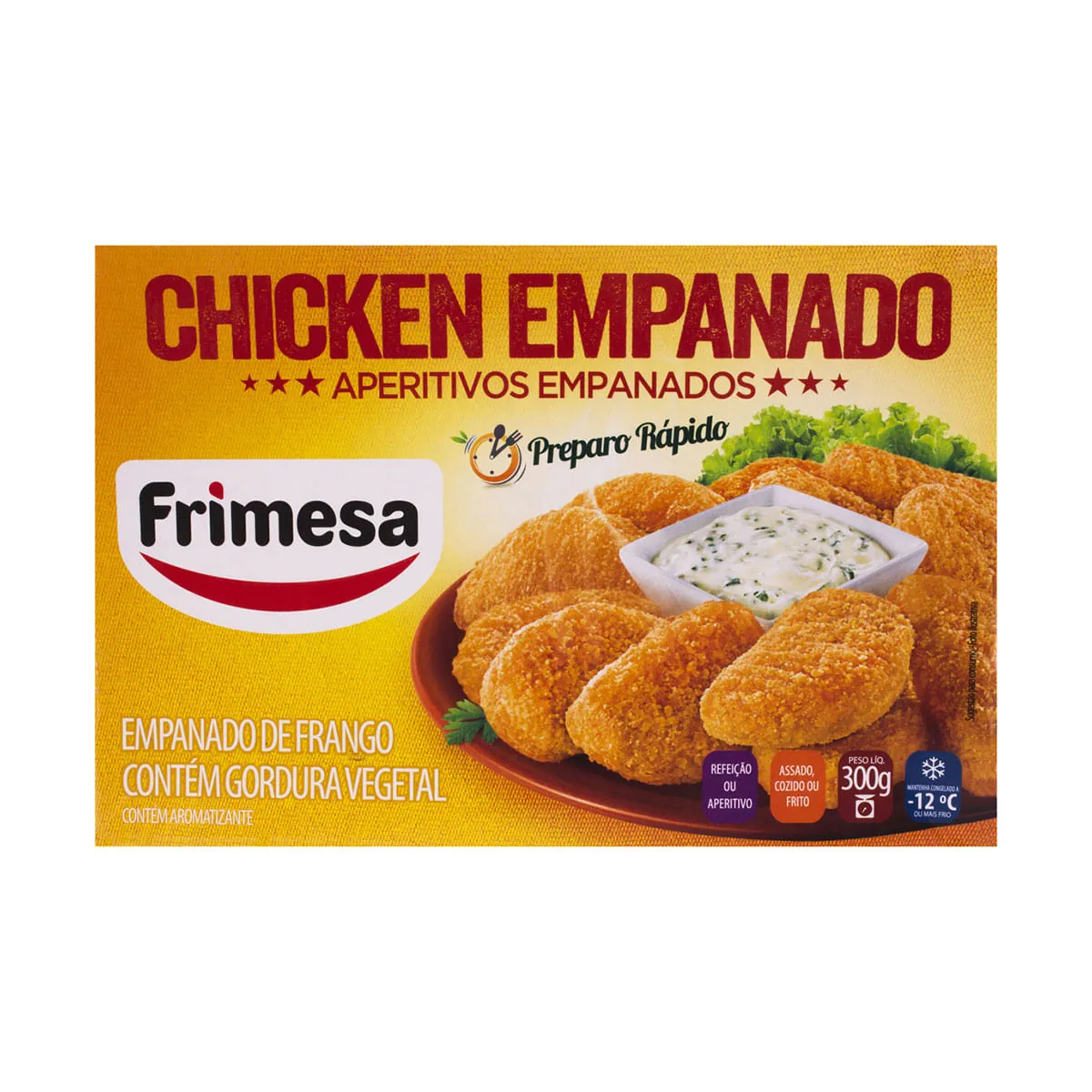 Empanado De Frango Frimesa Caixa 300g