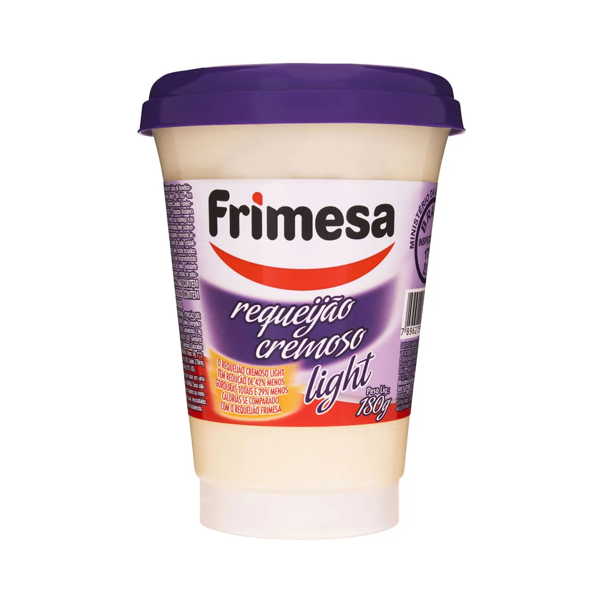 Requeijão Cremoso Light Frimesa Copo 180g