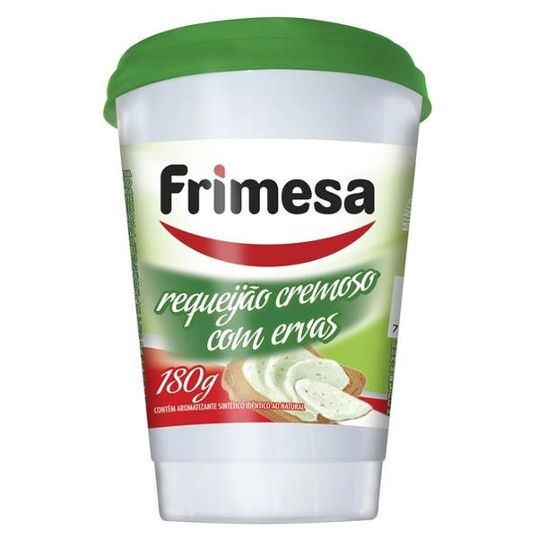 Requeijão Cremoso Com Ervas Frimesa Pote 180g