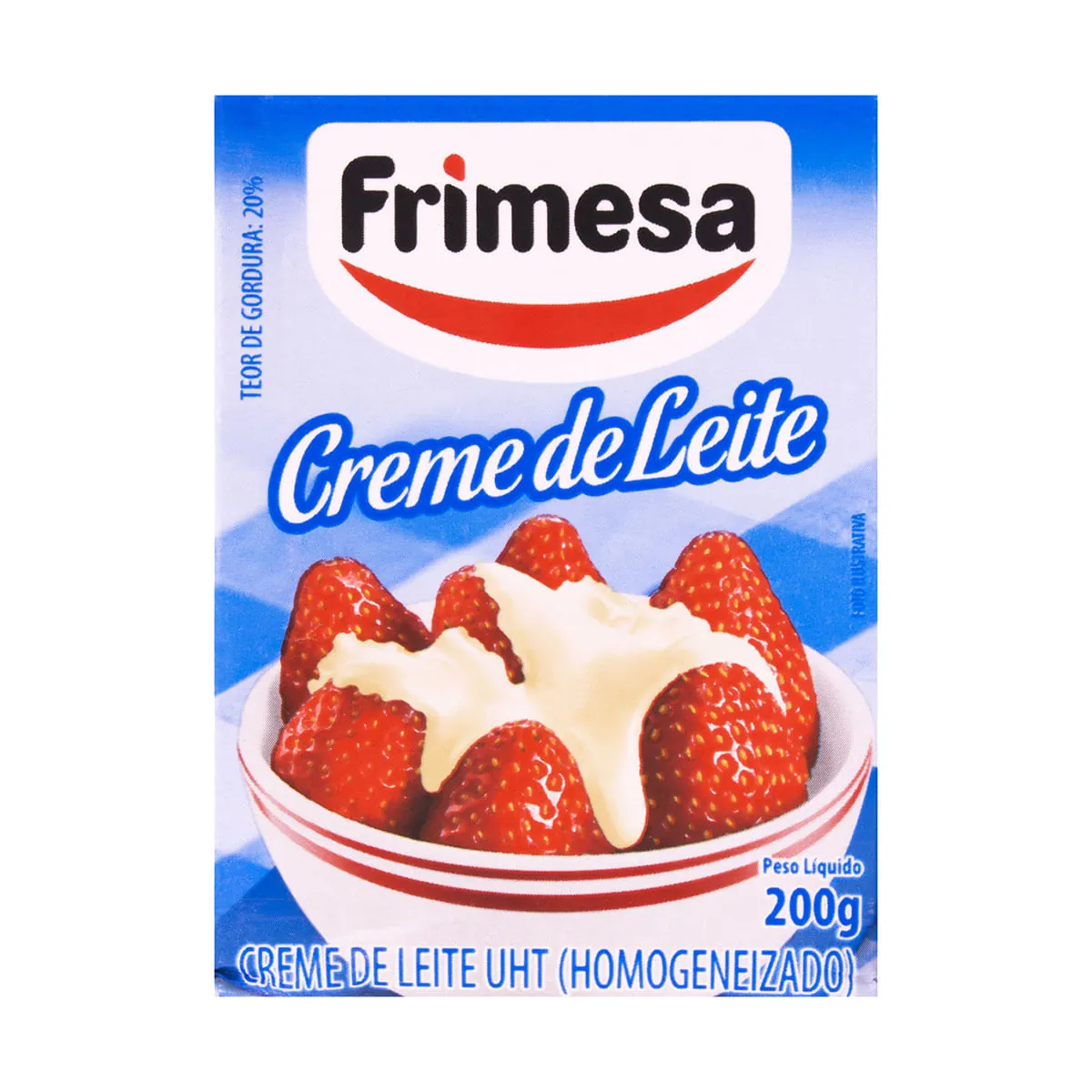 Creme De Leite Uht Homogeneizado Frimesa Caixa 200g