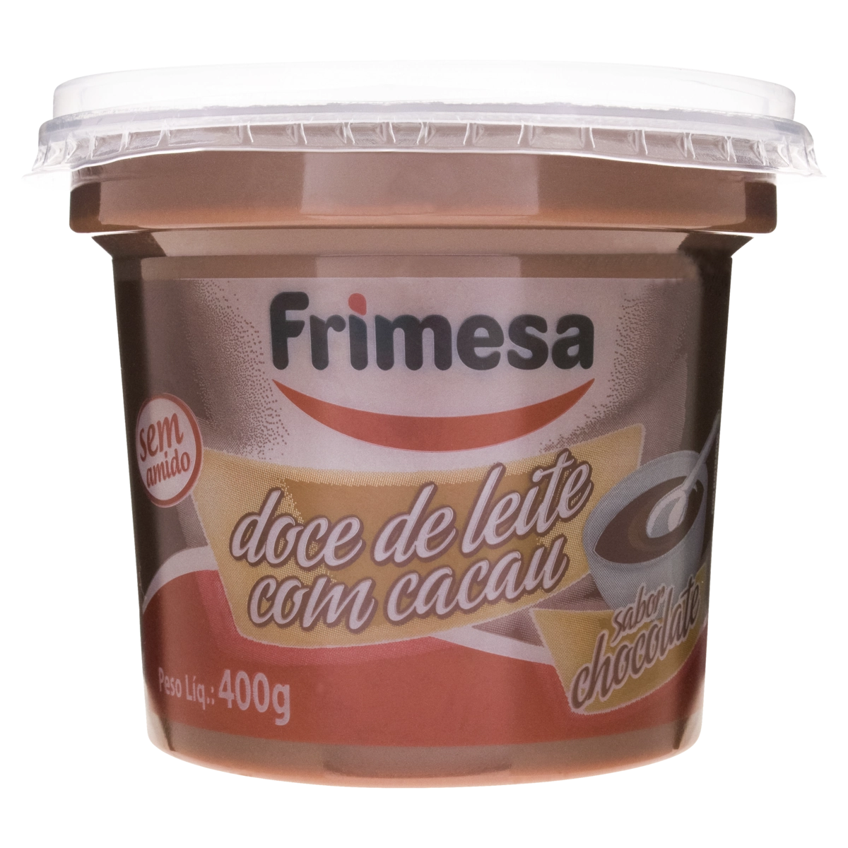 Doce De Leite Com Cacau Chocolate Frimesa Pote 400g