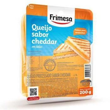 Queijo Processado Cheddar Frimesa 200g