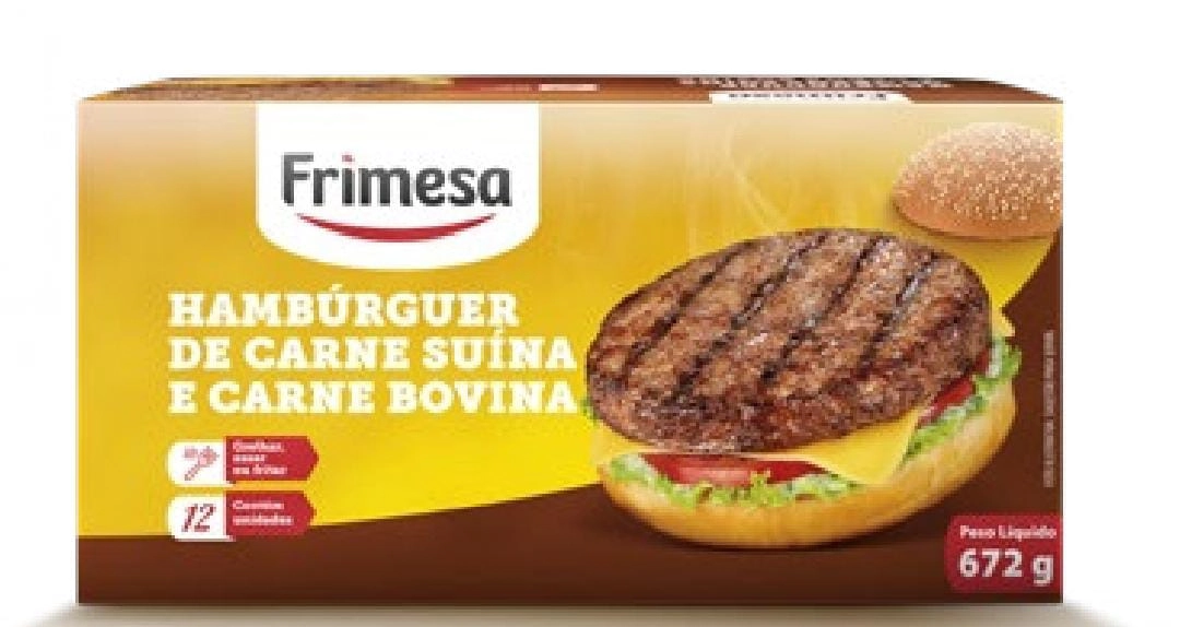 Hamb Frimesa Bovino 672g