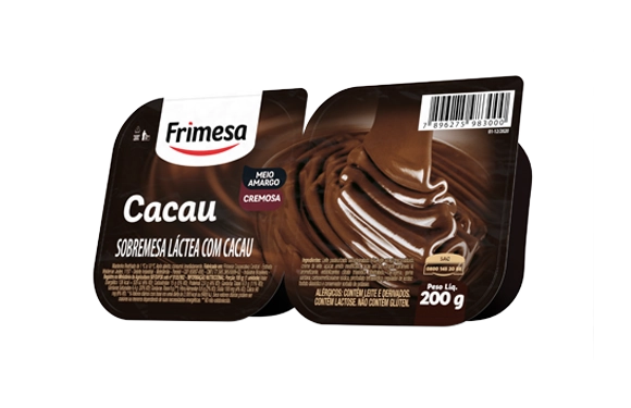 Sobremesa Frimesa Cacau 200g
