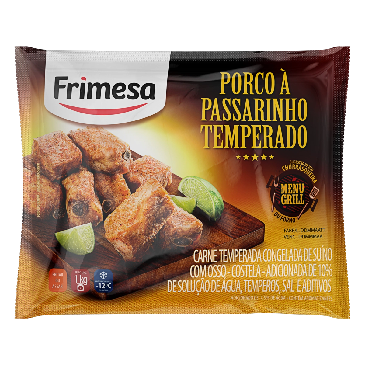 Porco Passarinho Agri Picante Frimesa Kg