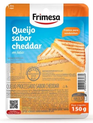 Queijo Frimesa Cheddar 150g