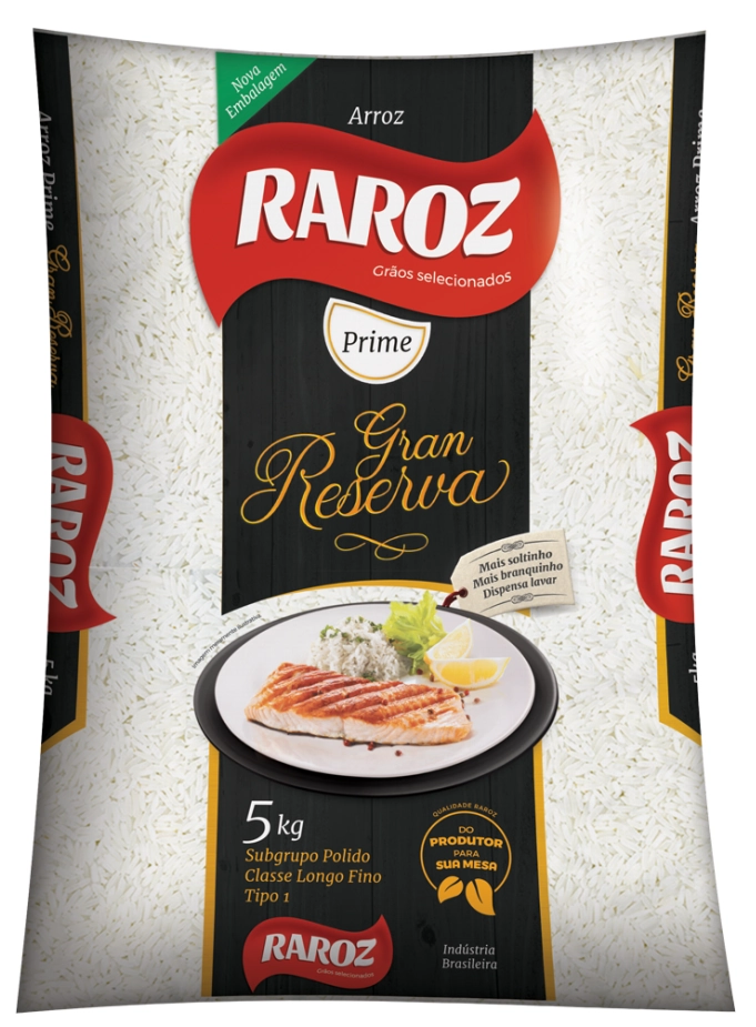 Arroz Agulhinha Raroz Tp 1 Prime 5 Kg