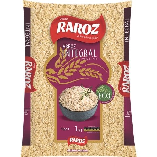 Arroz Parbo Integral Raroz 1kg T1