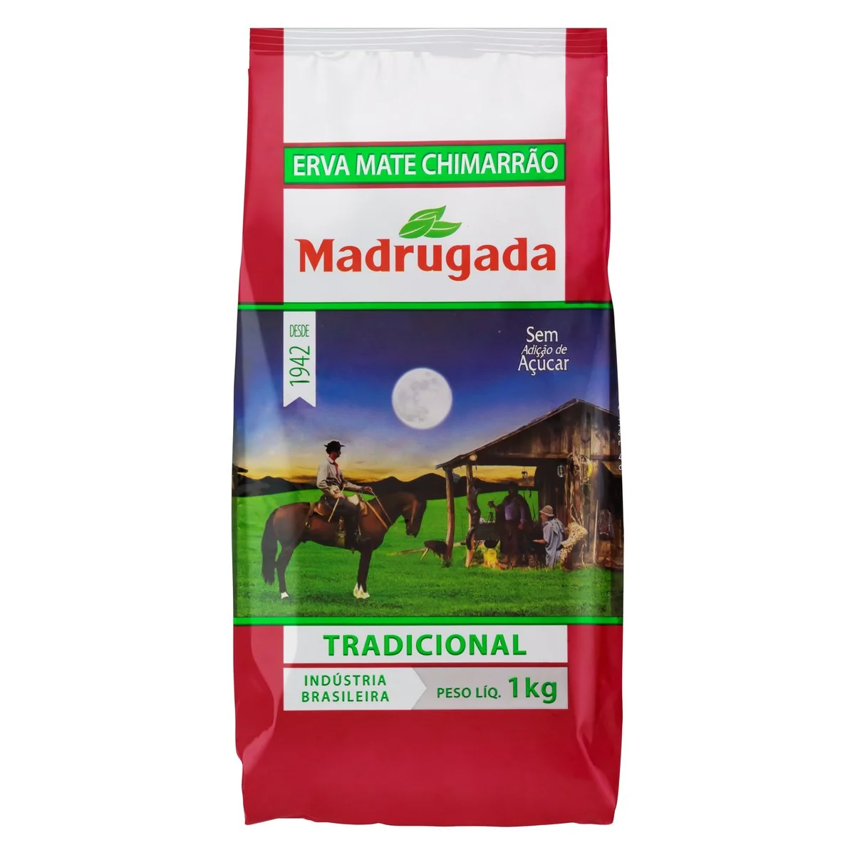 Erva-Mate Chimarrão Tradicional Madrugada 1kg