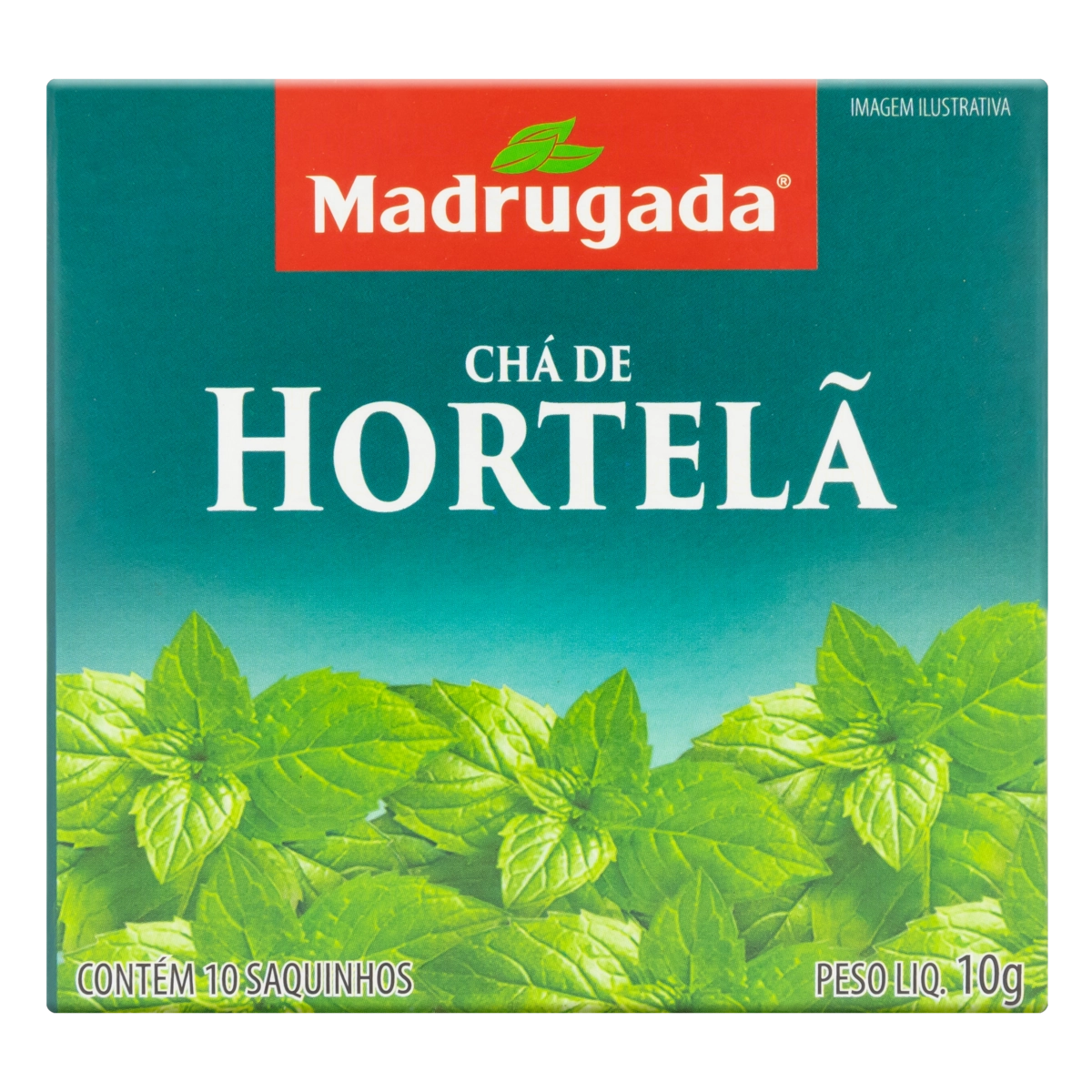 Chá Hortelã Madrugada Caixa 10g 10 Unidades