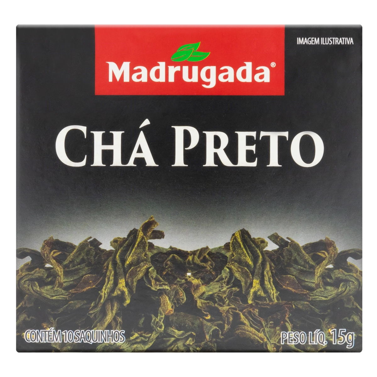 Chá Preto Madrugada Caixa 15g 10 Unidades