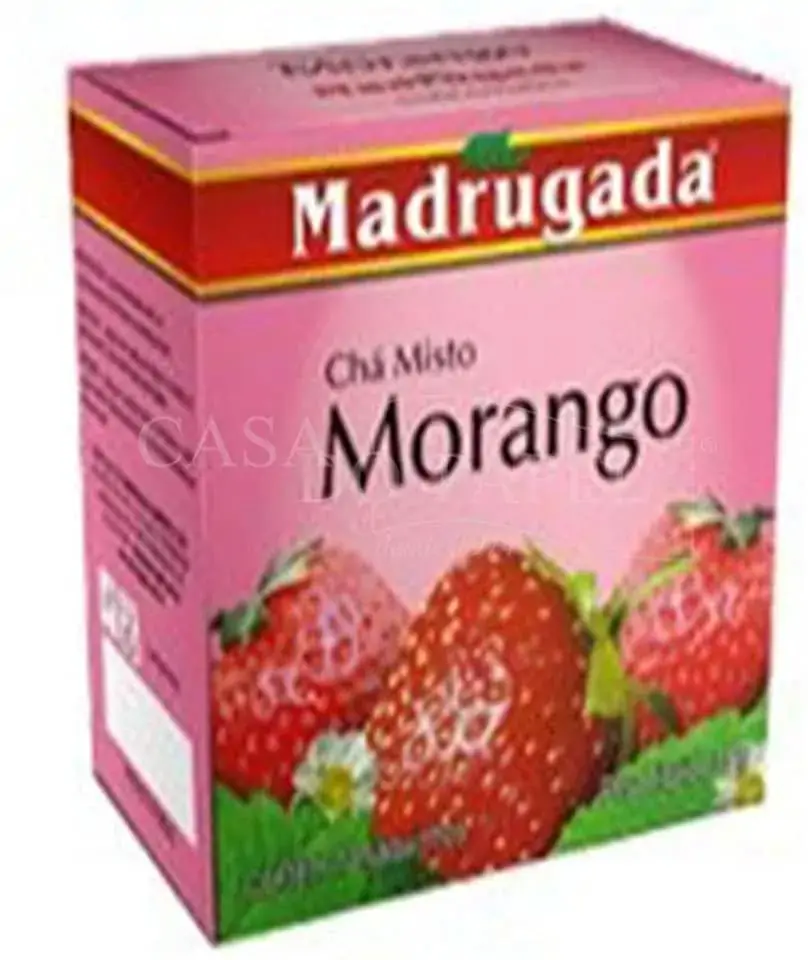 Chá Morango Madrugada Caixa 15g 10 Unidades